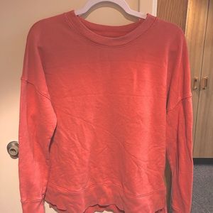 Orange Sweater